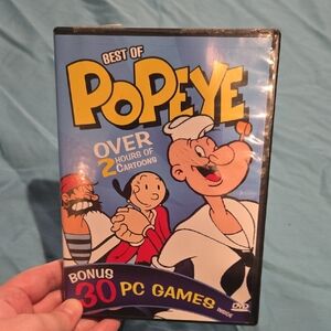 Best of Popeye DVD with Bonus PC Games